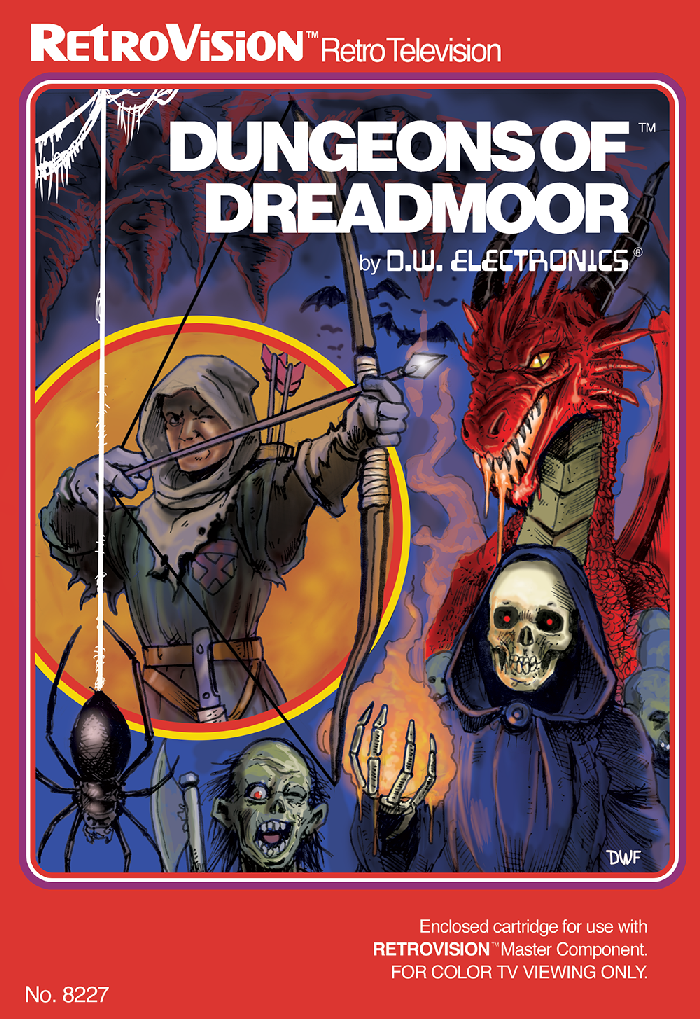 Dungeons of Dreadmoor cover art